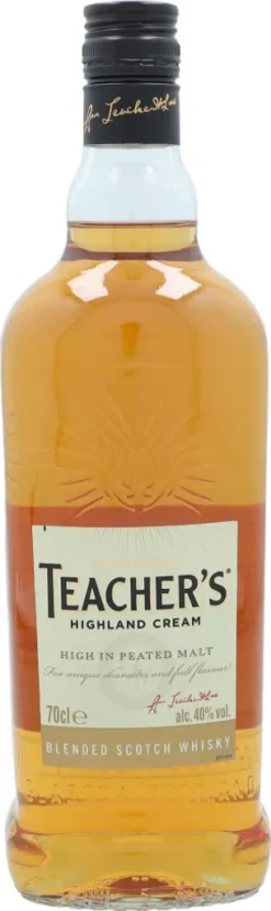 Teacher's Highland Cream Scoth Blended Whisky | 40% Vol | 0,7 L -Haribo || Tassimo || Senseo Verkaufsgeschäft 00354c279e3ac23da765a7145348b2c8