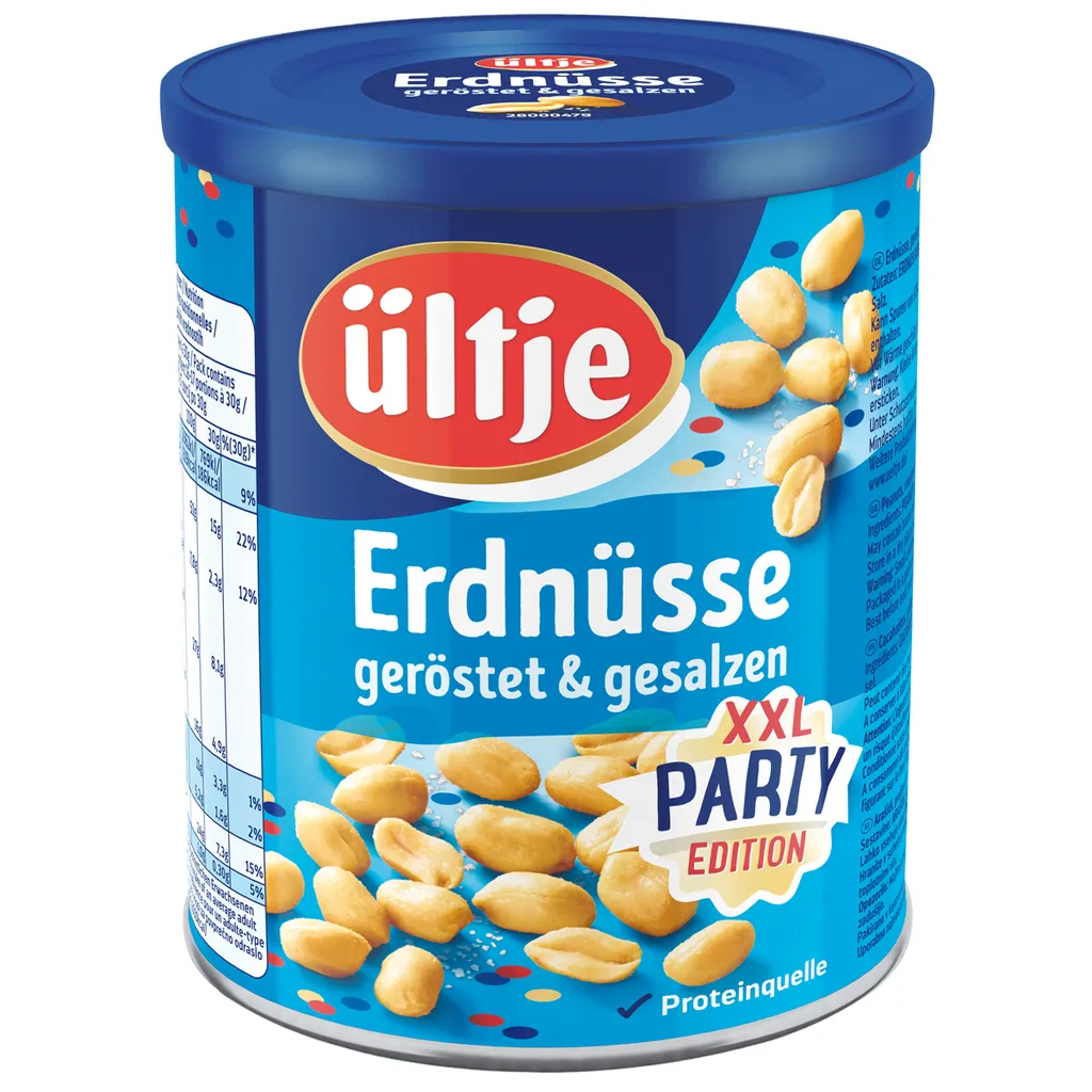 Ültje Erdnüsse Geröstet Und Gesalzen Knackige Erdnusskerne 450g 3 Ültje Erdnüsse Geröstet Und Gesalzen Knackige Erdnusskerne 450g