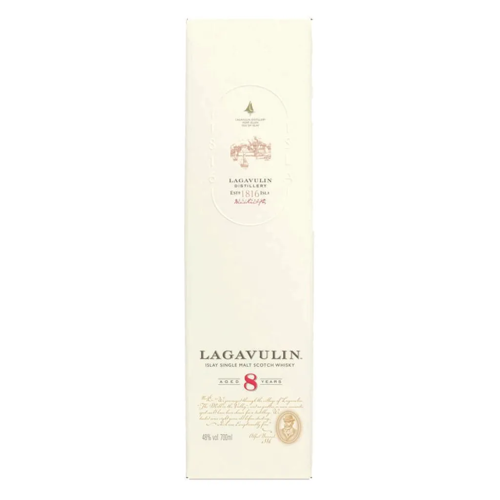 Lagavulin 8 Jahre Islay Single Malt Scotch Whisky In Geschenkpackung | 48 % Vol | 0,7 L 6 Lagavulin 8 Jahre Islay Single Malt Scotch Whisky In Geschenkpackung | 48 % Vol | 0,7 L – Bild 4