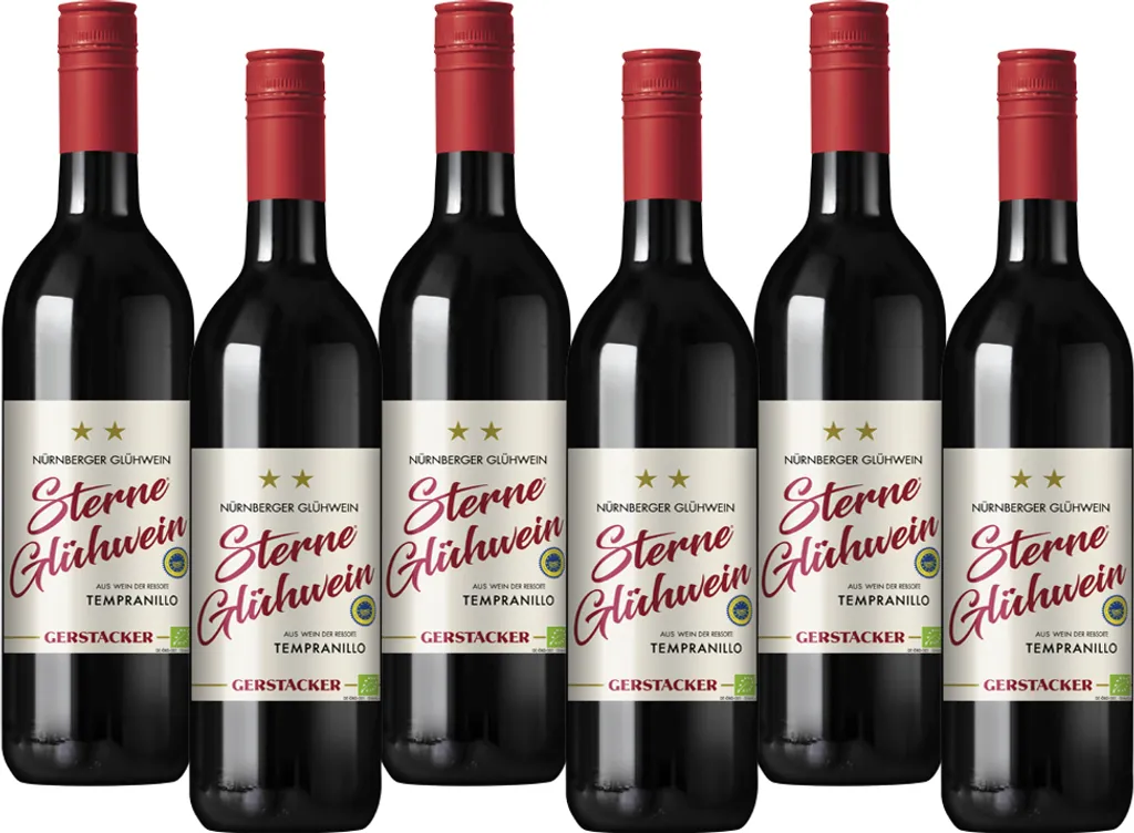 GERSTACKER Nürnberger Sterne Glühwein (6 X 0,745 L) 6 GERSTACKER Nürnberger Sterne Glühwein (6 X 0,745 L) – Bild 4