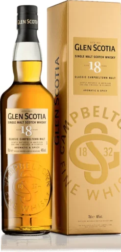 Glen Scotia 18 Jahre · 46% · Campbeltown Single Malt -Haribo || Tassimo || Senseo Verkaufsgeschäft 02ac2433f544a9ac1e1aad6f21e3b752
