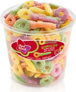 Red Band Fruchtgummi Schnuller Super Sauer 100 Stück, 1150g -Haribo || Tassimo || Senseo Verkaufsgeschäft 02dfc809c1204f37c6767199a07d6d07