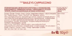 SENSEO Cappuccino Baileys Pads Sahnelikörgeschmack 10er Pack - 10 X 8 Getränke -Haribo || Tassimo || Senseo Verkaufsgeschäft 034301a46f47542caddb416f931f708d