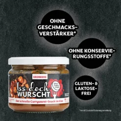 Iss Doch Wurscht Currywurst Snack Erdbeere 6er Set 6x 250g Wurst Ist Rostbrat -Haribo || Tassimo || Senseo Verkaufsgeschäft 0448a2102c300d8990cd4f8bee95fbfb