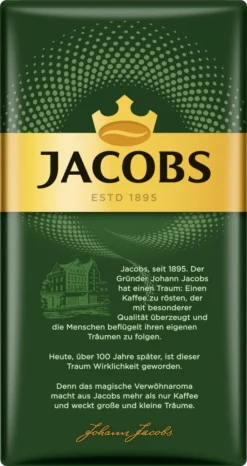 Jacobs Filterkaffee Krönung Kräftig | Gemahlen | 500g -Haribo || Tassimo || Senseo Verkaufsgeschäft 0558da8a5305ef1d488a62edc7707fe9