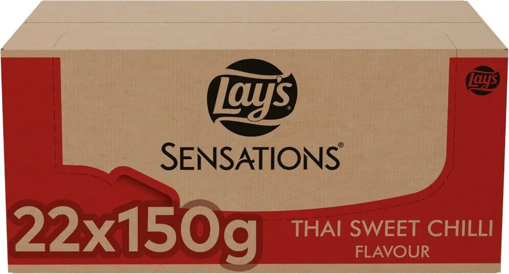 Lay's Sensations Sweet Chili Chips 22 Beutel X 150 Gramm 5 Lay's Sensations Sweet Chili Chips 22 Beutel X 150 Gramm – Bild 3