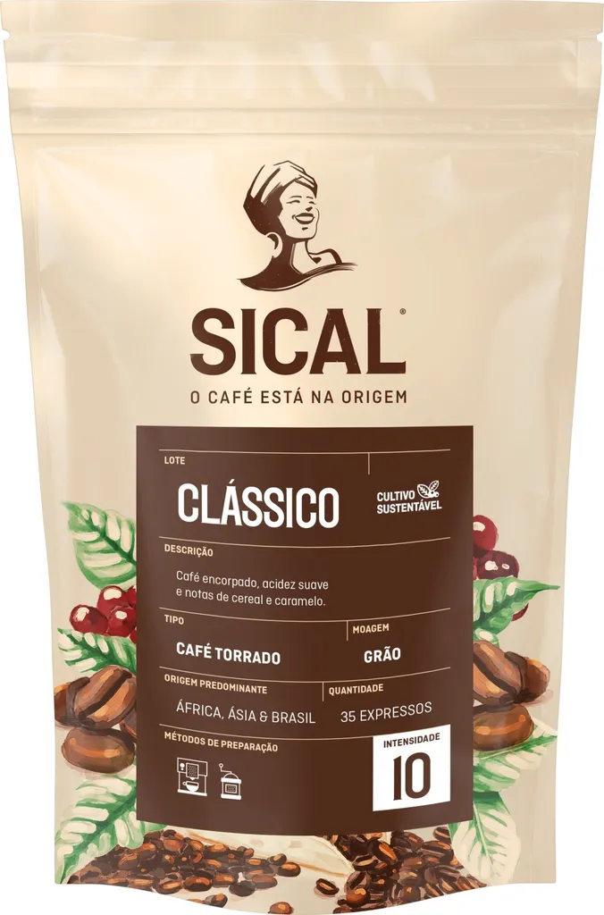 Röstkaffee, Ganze Bohne - Café Sical Classico 1Kg - Portugal 4 Röstkaffee, Ganze Bohne - Café Sical Classico 1Kg - Portugal – Bild 2