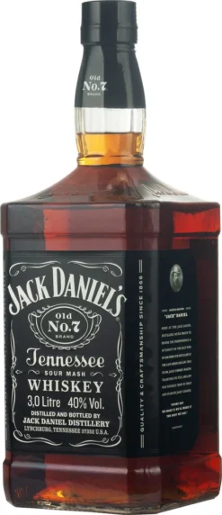 Jack Daniels Old No.7 Tennessee Whiskey Magnumflasche 3000ml -Haribo || Tassimo || Senseo Verkaufsgeschäft 06cef93fb54f833ef433651e9f69ea0e