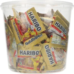 Haribo Goldbären Mini Beutel Fruchtgummi 100 Stück -Haribo || Tassimo || Senseo Verkaufsgeschäft 06e11059dbacd414c06e0f241db81b40