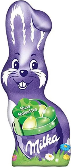 Milka Schmunzelhase Nuss Alpenmilch Schokolade Mit Haselnüssen 45g