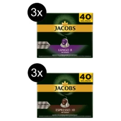 JACOBS Lungo 8 + Espresso 10 Nespresso®* Kompatibel - 240 Kapseln XXL-Pack -Haribo || Tassimo || Senseo Verkaufsgeschäft 083f988687f885ad580e5cb37567d764