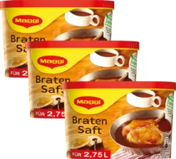 Maggi Braten Saft Ideal Mit Herzhaft Würzigen Geschmack 242g 3er Pack