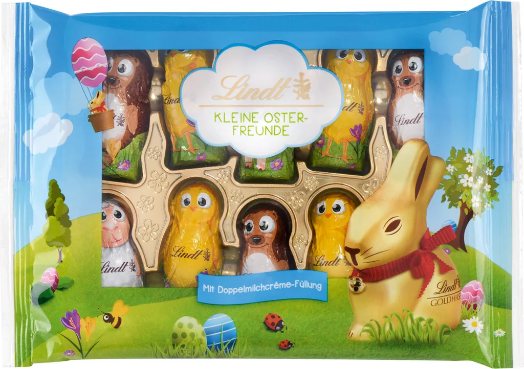 Lindt Kleine Doppelmilch-Freunde, 100g 4 Lindt Kleine Doppelmilch-Freunde, 100g – Bild 2