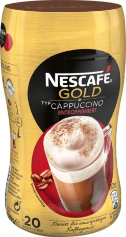 Nescafé® Nescafé Gold Typ Cappuccino Entkoffeiniert | 250g Dose -Haribo || Tassimo || Senseo Verkaufsgeschäft 0b0f14d017a60c3ddbd7102ef87eca62