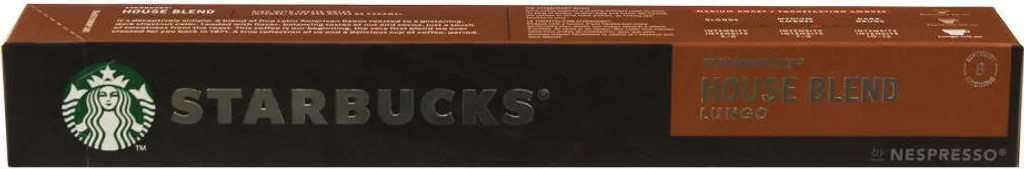 Nestlé® Starbucks House Blend By Nespresso Kaffeekapseln Kakaonote 57g, 10 Kapseln 7 Nestlé® Starbucks House Blend By Nespresso Kaffeekapseln Kakaonote 57g, 10 Kapseln – Bild 5