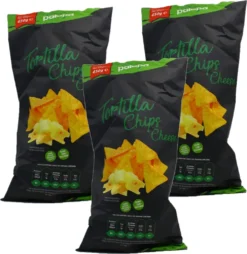 3 X 450g Palapa Tortilla Chips Cheese Mit Käsegeschmack 1.350g