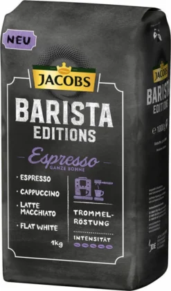 Jacobs Barista Editions Espresso | Ganze Bohne | 1000g -Haribo || Tassimo || Senseo Verkaufsgeschäft 0d3fc995f0240214d4bae4416f8fd8c1