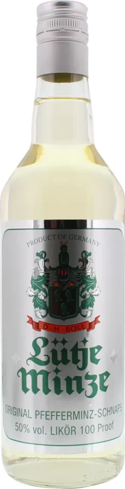 Lütje Minze Pfefferminz Likör Mit Der Frische Der Minze 700ml -Haribo || Tassimo || Senseo Verkaufsgeschäft 0e010f77b74b71f17c234b6ebc545b9e