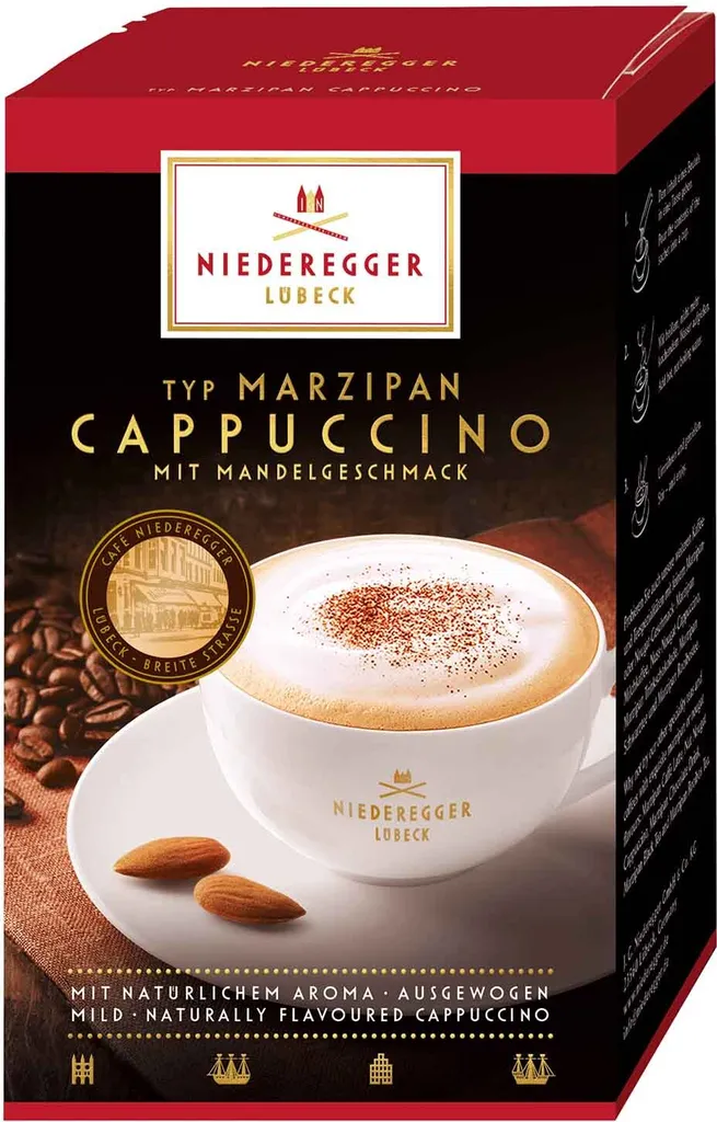Niederegger Marzipan Geschmack Cappuccino 10 Portionsbeutel 220g 6 Niederegger Marzipan Geschmack Cappuccino 10 Portionsbeutel 220g – Bild 4