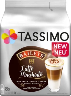 TASSIMO Kapseln 2 X Latte Macchiato Vielfaltspakete + Vivy 2 Schwarz Gratis -Haribo || Tassimo || Senseo Verkaufsgeschäft 0e45377f9e4221fee13b3d24e2b8c83a
