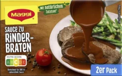 Maggi Sauce Zu Rinderbraten Für Fleischgerichte 58g 2er Für 2x 250ml -Haribo || Tassimo || Senseo Verkaufsgeschäft 0e92b19d4308e1b7fae01220f9bf2be4