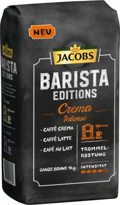 JACOBS Kaffeebohnen Barista Editions Crema Intense 3 Kg Geöstete Bohnen+ 1 Jacobs Barista Becher+ 1 Dose 14 JACOBS Kaffeebohnen Barista Editions Crema Intense 3 Kg Geöstete Bohnen+ 1 Jacobs Barista Becher+ 1 Dose -Haribo || Tassimo || Senseo Verkaufsgeschäft 128bb6f7db2433f14e6cce4934c50c00 1