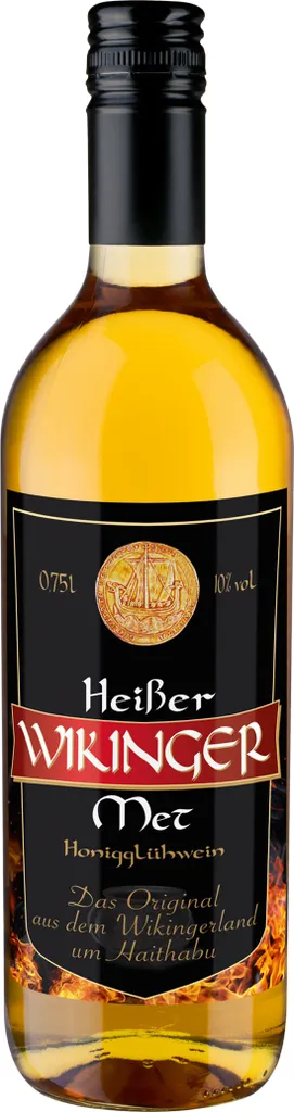 Heisser Wikinger Met Honigglühwein 0,75l.Flasche 4 Heisser Wikinger Met Honigglühwein 0,75l.Flasche – Bild 2