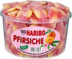 Haribo Pfirsiche Gezuckete Fruchtgummi Mit Pfirsichgeschmack 1350g -Haribo || Tassimo || Senseo Verkaufsgeschäft 138f2f77523aa4844498186865a1c46f