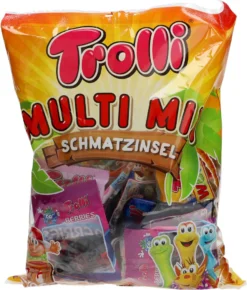 Trolli Mini Fruchtgummi Multi Mix Schmatzinsel Family Pack 500g -Haribo || Tassimo || Senseo Verkaufsgeschäft 1584dde44599a0edb1f16e55cf0ed83f