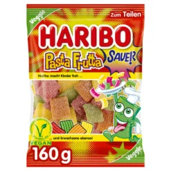 Haribo Pasta Frutta FIZZ Extra Saure Fruchtgummi Bänder Veggie 160g -Haribo || Tassimo || Senseo Verkaufsgeschäft 15f62b11c098852d6981e561db7c08cc