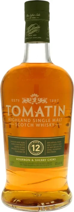 Tomatin 12 Jahre Highland Single Malt Scotch Whisky | 43 % Vol | 0,7 L 25 Tomatin 12 Jahre Highland Single Malt Scotch Whisky | 43 % Vol | 0,7 L -Haribo || Tassimo || Senseo Verkaufsgeschäft 17317f11f81b694d3b0c5a32a4524b89