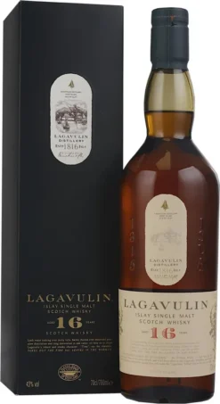 Lagavulin 16 Jahre Islay Single Malt Scotch Whisky In Geschenkpackung | 43 % Vol | 0,7 L -Haribo || Tassimo || Senseo Verkaufsgeschäft 178bfb0066e0133c9a43edc5a3a1f525