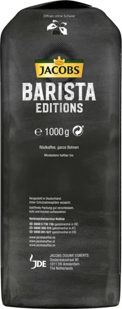 JACOBS Kaffeebohnen Barista Editions Crema Intense 2 X 1kg Ganze Kaffee Bohnen -Haribo || Tassimo || Senseo Verkaufsgeschäft 17b40410a86ca6c83a14b27537760205 2