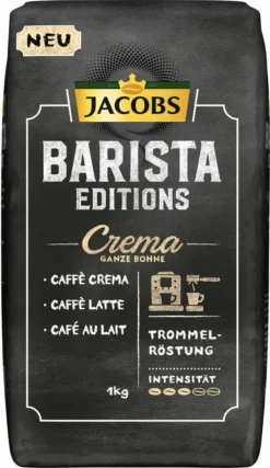 JACOBS Kaffeebohnen Barista Editions Crema 3 Kg Geröstete Bohnen + 1 Jacobs Barista Becher + 1 Dose 11 JACOBS Kaffeebohnen Barista Editions Crema 3 Kg Geröstete Bohnen + 1 Jacobs Barista Becher + 1 Dose -Haribo || Tassimo || Senseo Verkaufsgeschäft 17e5a5f89902e768472ea516a0a3191b