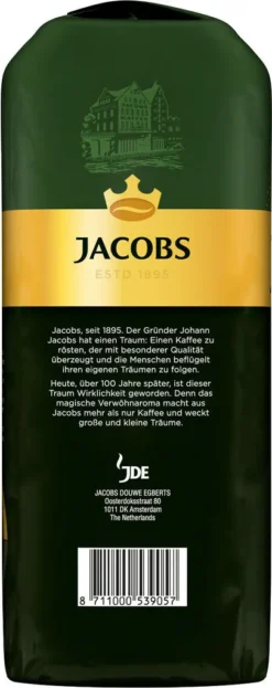 JACOBS Kaffeebohnen Expertenröstung Espresso 3 Kg Ganze Espressobohnen + 1 Jacobs Barista Becher + 1 Dose -Haribo || Tassimo || Senseo Verkaufsgeschäft 182717db8bc5e65b5860e87278ec406e