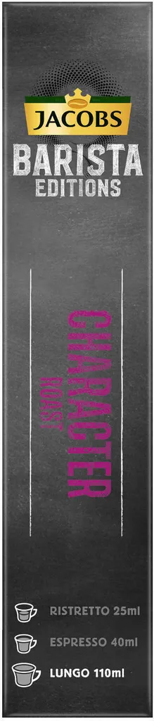 JACOBS Kapseln Barista Editions Character Roast 8 10x10 Nespresso®* Kompatibel 8 JACOBS Kapseln Barista Editions Character Roast 8 10x10 Nespresso®* Kompatibel – Bild 6