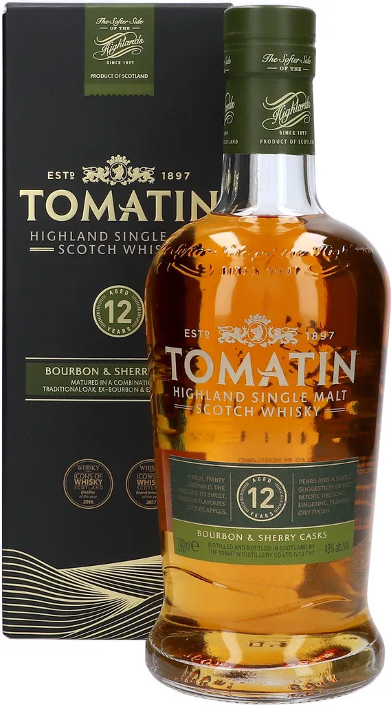 Tomatin 12 Jahre Highland Single Malt Scotch Whisky | 43 % Vol | 0,7 L 10 Tomatin 12 Jahre Highland Single Malt Scotch Whisky | 43 % Vol | 0,7 L – Bild 8
