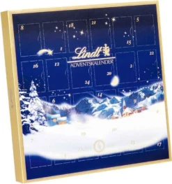 Lindt Mini Tisch Adventskalender Weihnachtszauber Schoko 115g 2er Pack