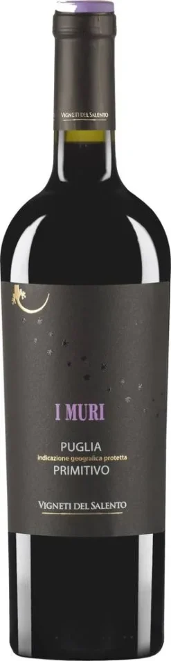 Vigneti Del Salento I Muri Primitivo IGP Puglia Apulien Italien | 14 % Vol | 0,75 L -Haribo || Tassimo || Senseo Verkaufsgeschäft 1a09b9b3da13fc8cd37385e0892dd0b7
