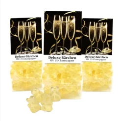 LÜHDERS - Deluxe Bärchen Mit 2% Champagner (3er Set)
