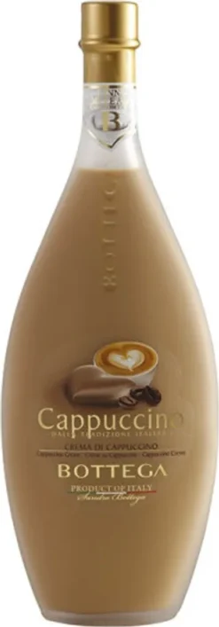 Bottega - Cappuccino - Cappuccinocreme Likör 0,5l 15%vol.