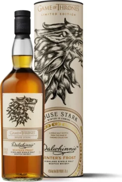 Dalwhinnie Winter's Frost House Stark Game Of Thrones Limited Edition Highland Single Malt Scotch Whisky | 43 % Vol | 0,7 L -Haribo || Tassimo || Senseo Verkaufsgeschäft 1c92d41694629b2222850d256b5d5387