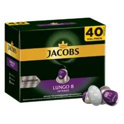 JACOBS Kapseln Lungo Intenso 5 X 40 Nespresso®* Kompatible Kaffeekapseln -Haribo || Tassimo || Senseo Verkaufsgeschäft 1cebf109b7756dcb160b2109d9532116