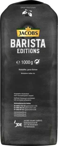 JACOBS Kaffeebohnen Barista Editions Espresso 3 Kg Espressobohnen + 1 Jacobs Barista Becher +1 Dose 18 JACOBS Kaffeebohnen Barista Editions Espresso 3 Kg Espressobohnen + 1 Jacobs Barista Becher +1 Dose -Haribo || Tassimo || Senseo Verkaufsgeschäft 1d4a3db309dedc13cd3a8b0b9a483b08 2