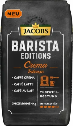 JACOBS Kaffeebohnen Barista Editions Crema Intense 2 X 1kg Ganze Kaffee Bohnen -Haribo || Tassimo || Senseo Verkaufsgeschäft 1e3efdc53da2d1a87041100c8982f1a6 2