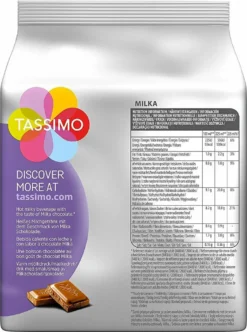 TASSIMO Creamy- Kaffee Paket Jacobs Krönung Crema Milka 5 Packungen 64 Portionen -Haribo || Tassimo || Senseo Verkaufsgeschäft 201bf65172f4d8cfbb97f3965301e22f