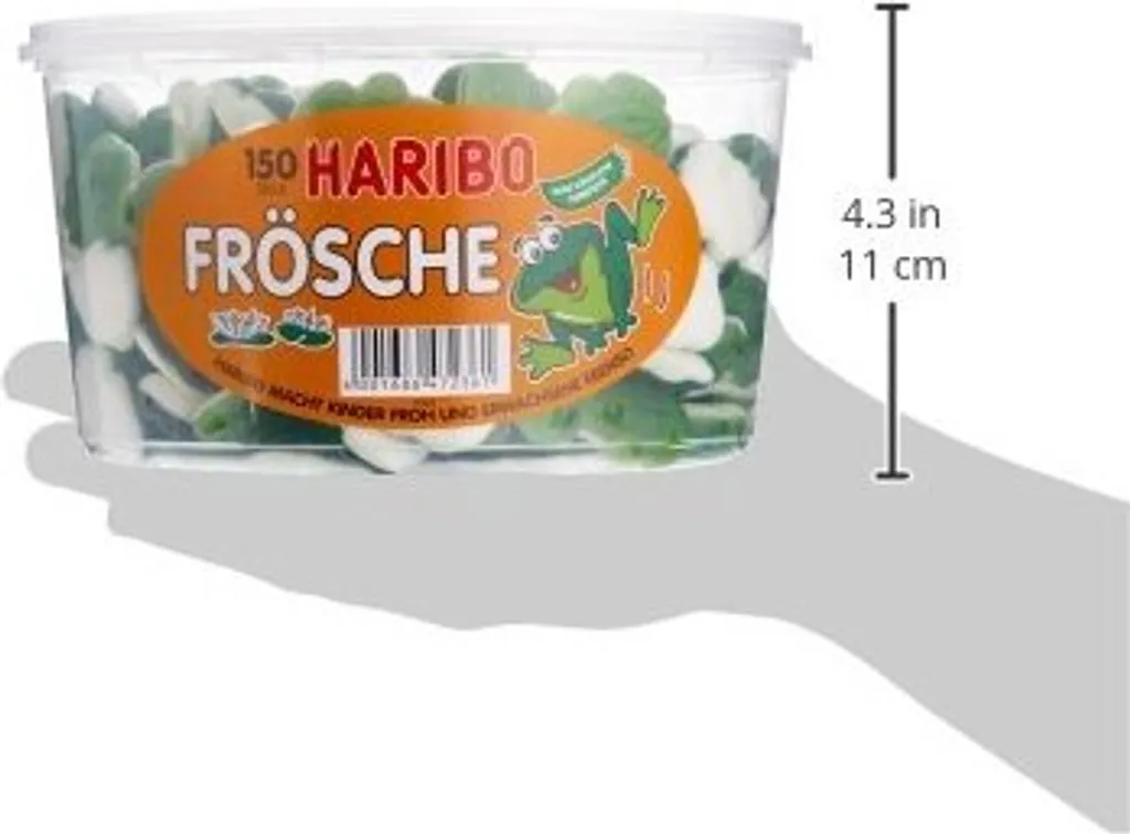 Haribo Frösche Quaxi 150 Stück 10 Haribo Frösche Quaxi 150 Stück – Bild 8