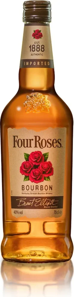 Four Roses Kentucky Straight Bourbon Whiskey 0,7l (40% Vol)- [Enthält Sulfite]