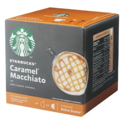 Nestlé® Starbucks By Nescafe Dolce Gusto Caramel Macchiato Arabica Kaffee 12 Kapseln -Haribo || Tassimo || Senseo Verkaufsgeschäft 21853f360388c6023e8ce194fd0e1e25