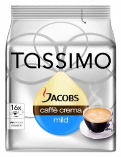 Tassimo Jacobs Caffè Crema Mild | 16 T Discs, Kaffeekapseln -Haribo || Tassimo || Senseo Verkaufsgeschäft 21c4c69d396d09e76d40f4c22ef24b2c